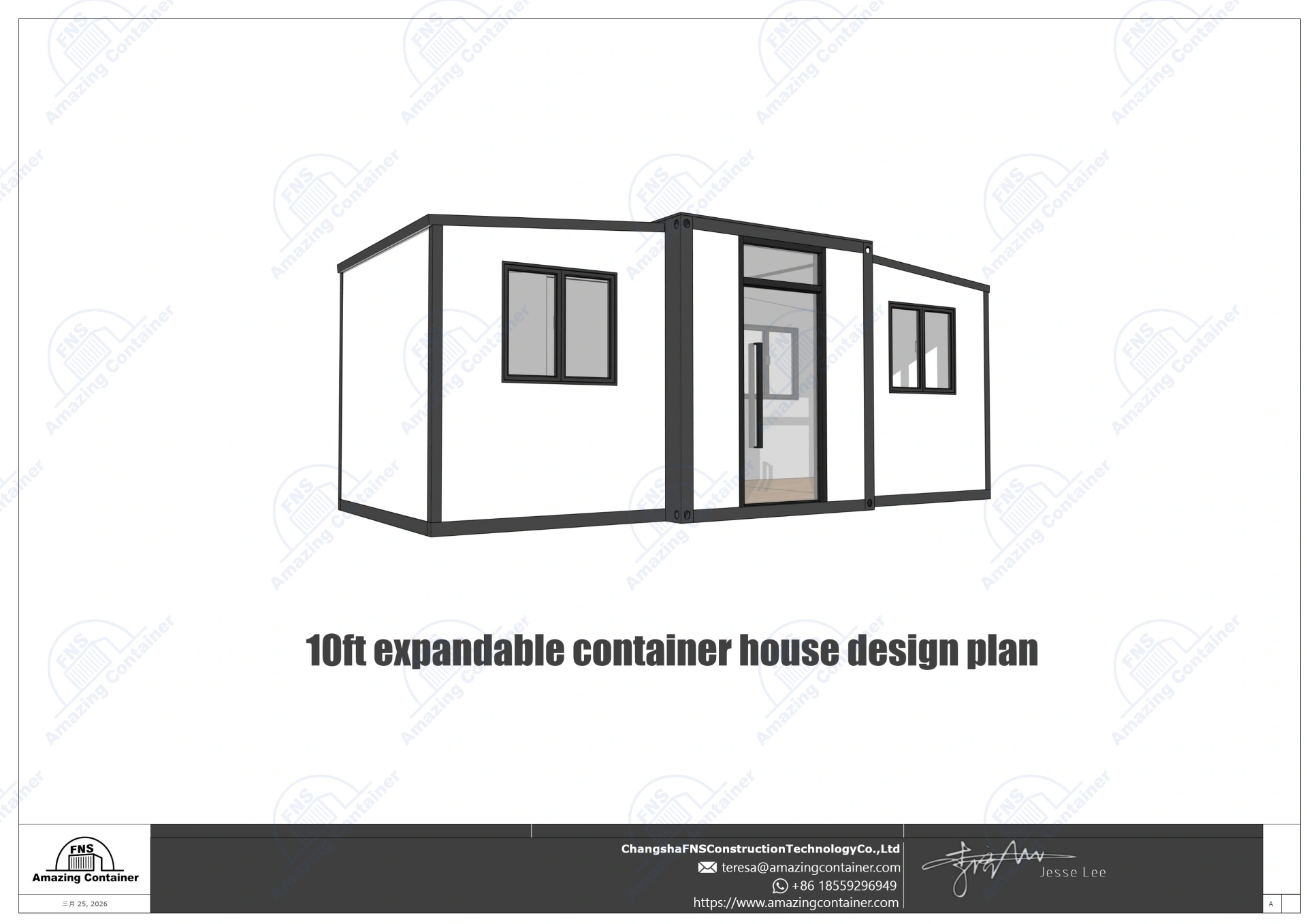 10ft-expandable-house-interior-modern-kitchen-and-bathroom-design plan-1