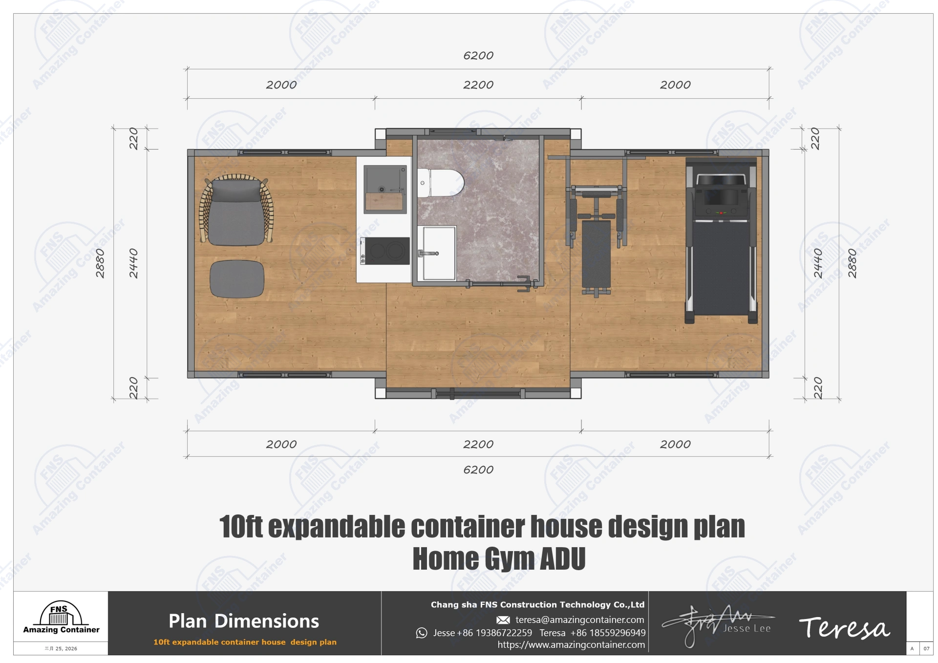10ft-expandable-house-interior-modern-kitchen-and-bathroom-design plan-8