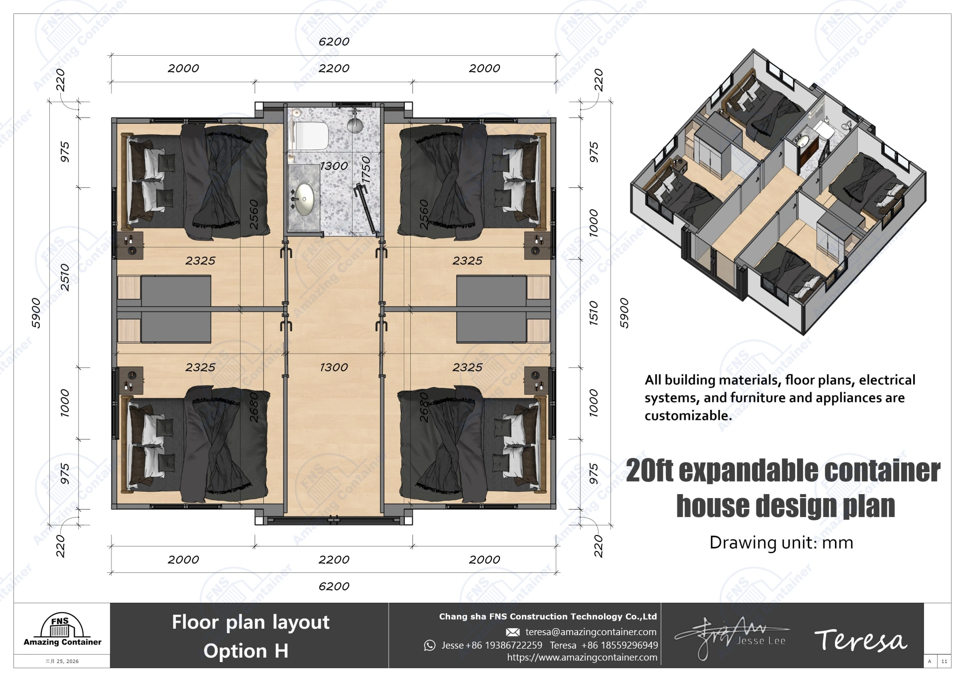 20ft-expandable-house-interior-modern-kitchen-and-bathroom-design plan-12