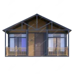 AmazingContainer™ EC-N-30FT Innovative Design Expandable Home with Gabled Roof  56m² / 603 sq. ft.) - 图片 12