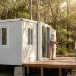 AmazingContainer™40ft Luxury Expandable Home:  Turnkey Modular Residence (74m² / 822 sq. ft.)