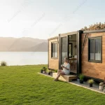 AmazingContainer™ 20ft Luxury Expandable Home:  Turnkey Modular Residence (37m² / 411 sq. ft.)