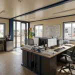 AmazingContainer™ 40ft Expandable container Houses: Rapid-Deployment Site Dormitory & Executive Office (74m² / 822 sq. ft.) - 图片 6