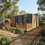 AmazingContainer™ EC-N-20FT Innovative Design Luxury Modular Villa: Premium Wood-Texture Retreat - 图片 2