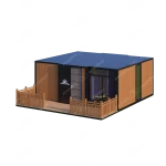 AmazingContainer™ EC-N-20FT Innovative Design Luxury Modular Villa: Premium Wood-Texture Retreat - 图片 11