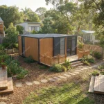 AmazingContainer™ EC-N-20FT Innovative Design Luxury Modular Villa: Premium Wood-Texture Retreat - 图片 12