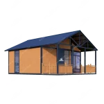 AmazingContainer™ EC-N-20FT Innovative Design Luxury Modular Villa: Premium Wood-Texture Retreat - 图片 4