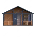 AmazingContainer™ EC-N-20FT Innovative Design Luxury Modular Villa: Premium Wood-Texture Retreat - 图片 5