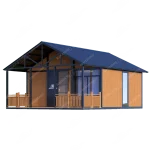 AmazingContainer™ EC-N-20FT Innovative Design Luxury Modular Villa: Premium Wood-Texture Retreat - 图片 6