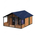 AmazingContainer™ EC-N-20FT Innovative Design Luxury Modular Villa: Premium Wood-Texture Retreat - 图片 7