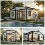 AmazingContainer™ Versatile 20ft Backyard ADU: The Ultimate Studio & Guest House - 图片 9