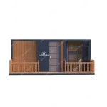 AmazingContainer™ EC-N-20FT Innovative Design Luxury Modular Villa: Premium Wood-Texture Retreat - 图片 9