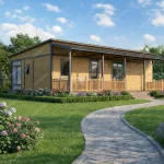 AmazingContainer™ EC-N-40FT Innovative Design Expandable Home with Gabled Roof  76m² / 818 sq. ft.) - 图片 2