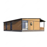 AmazingContainer™ EC-N-40FT Innovative Design Expandable Home with Gabled Roof  76m² / 818 sq. ft.) - 图片 11