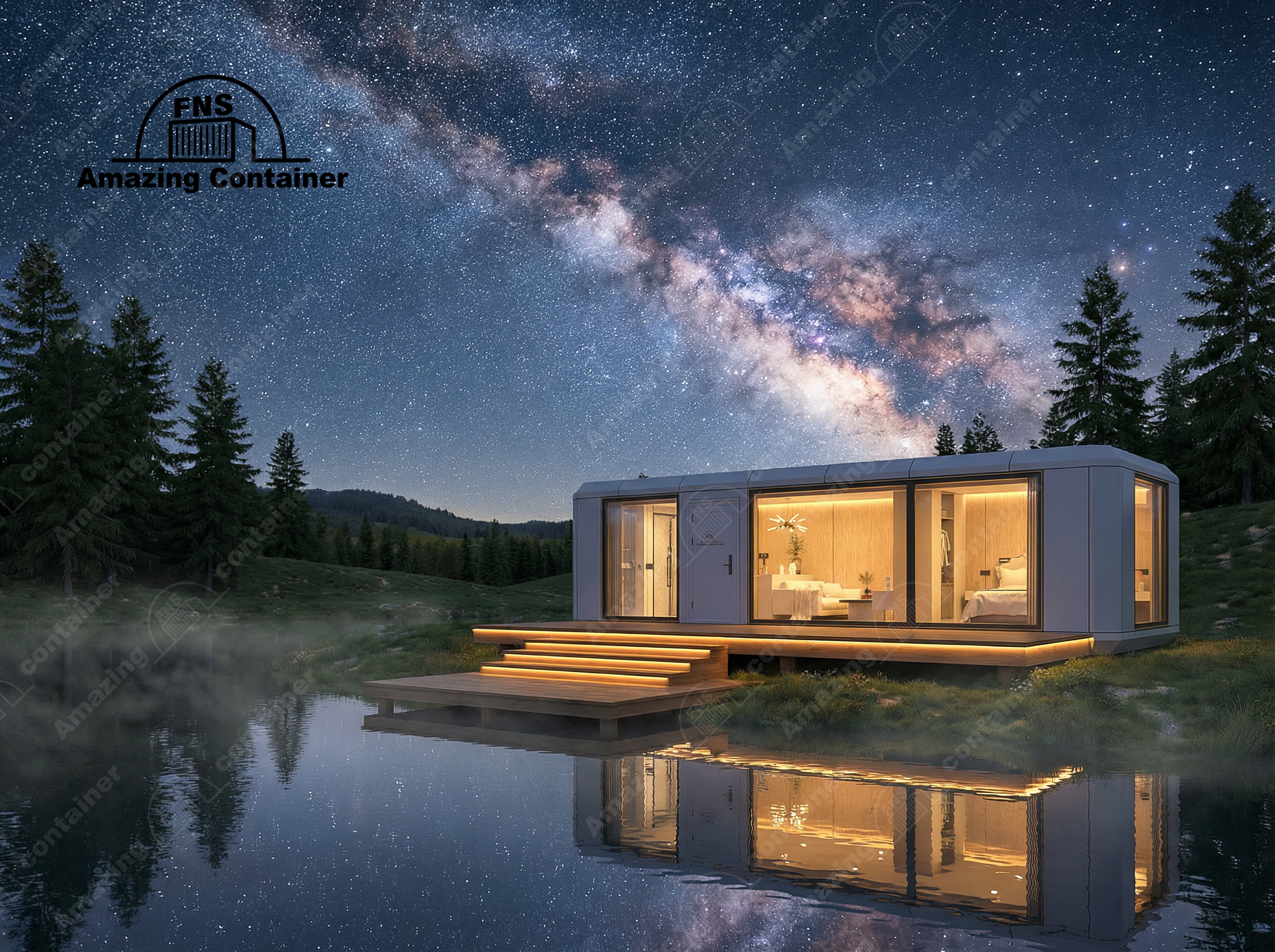 40FT-Space Capsule Room