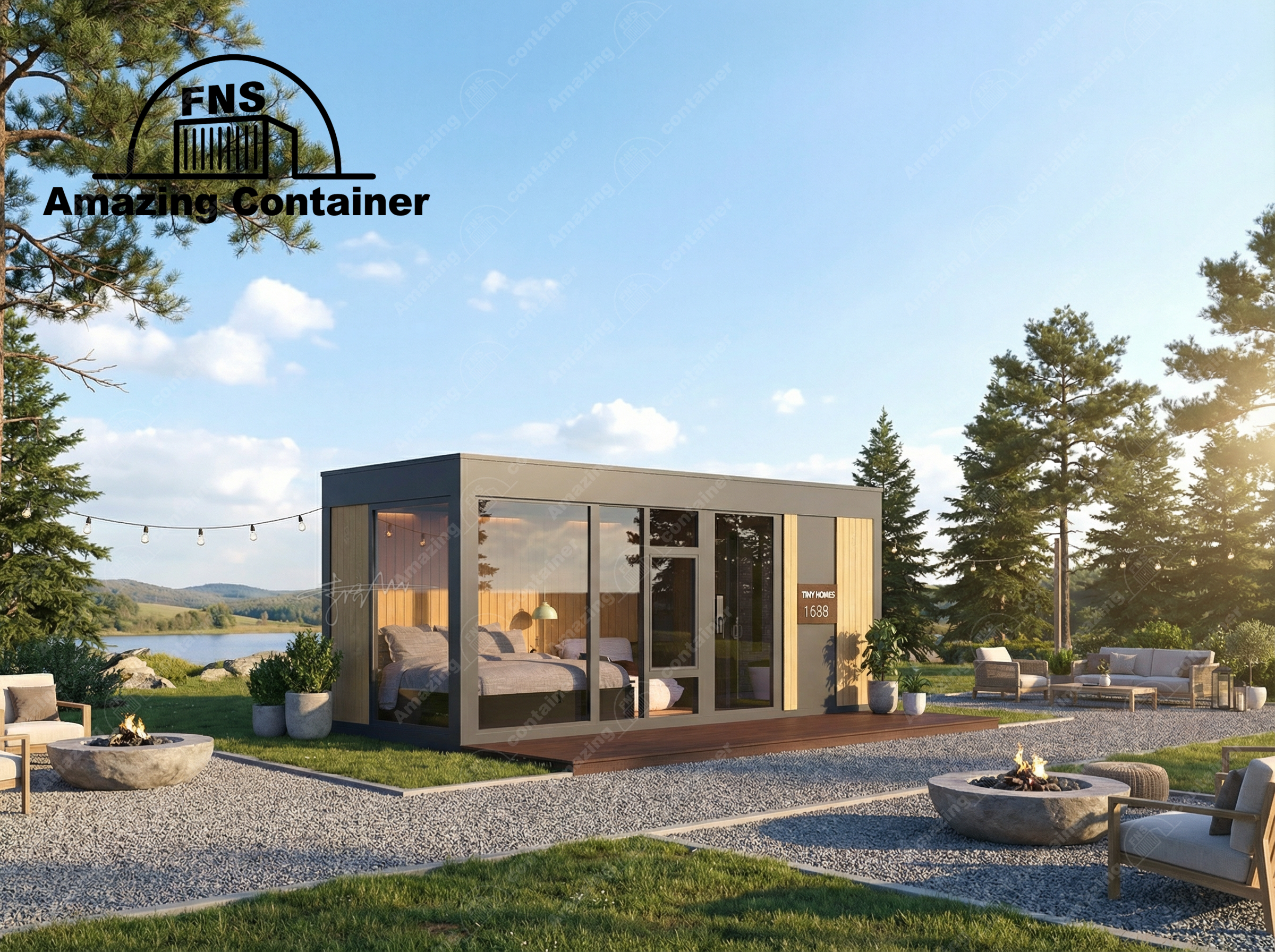 20FT-Camping / Resort House-Container House  第1张