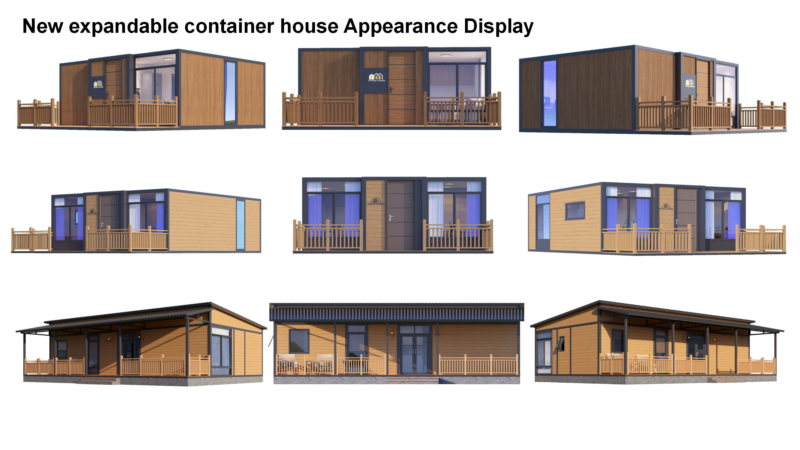 Expandable container house  4